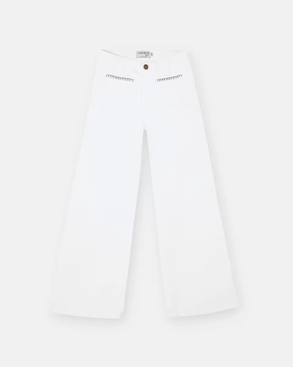 Детские ковбойские джинсы с вышитым карманом Silbon, синий
Детские ковбойские джинсы с вышитым карманом Silbon, синий