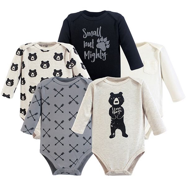Боди с длинным рукавом для мальчика, 5 шт, bear hugs Yoga Sprout
Боди с длинным рукавом для мальчика, 5 шт, bear hugs Yoga Sprout