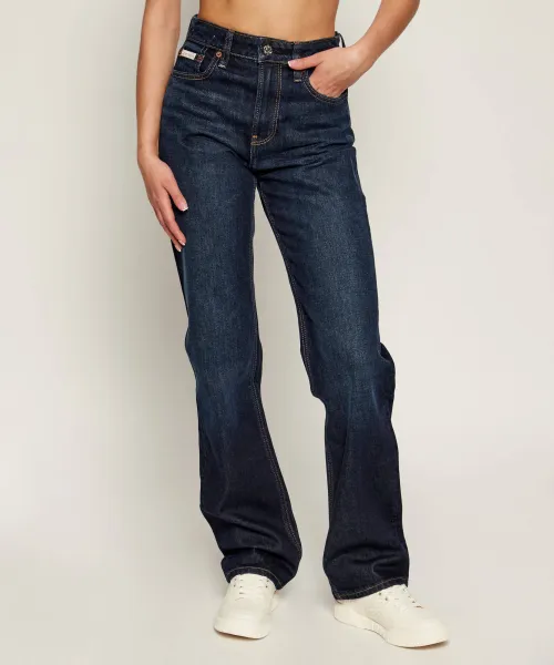 Джинсы Oxbow Straight fit Calvin Klein Jeans, синий 
Джинсы Oxbow Straight fit Calvin Klein Jeans, синий