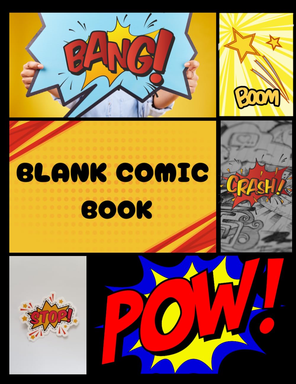 Blank Comic book: Create your own comic book (Independently published)
Blank Comic book: Create your own comic book (Independently published)
