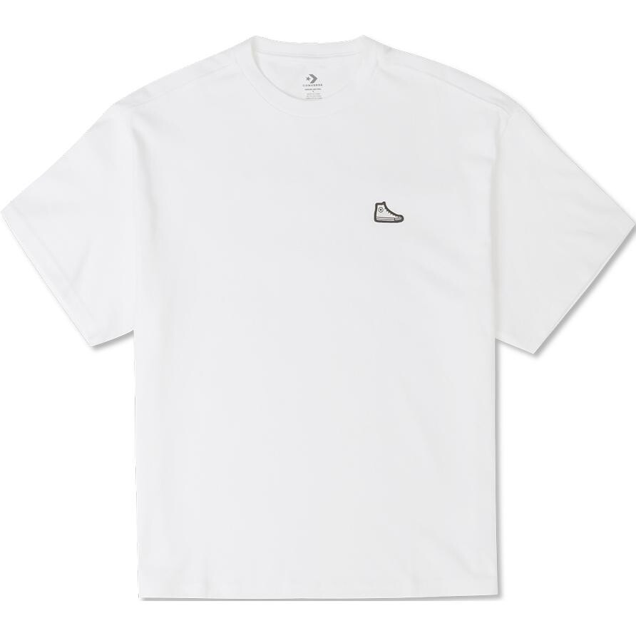 Футболка унисекс белая Converse, белый
Футболка унисекс белая Converse, белый