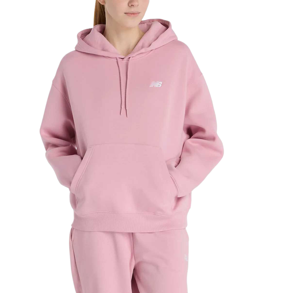 Толстовка с капюшоном из флиса New Balance, розовый
Толстовка с капюшоном из флиса New Balance, розовый