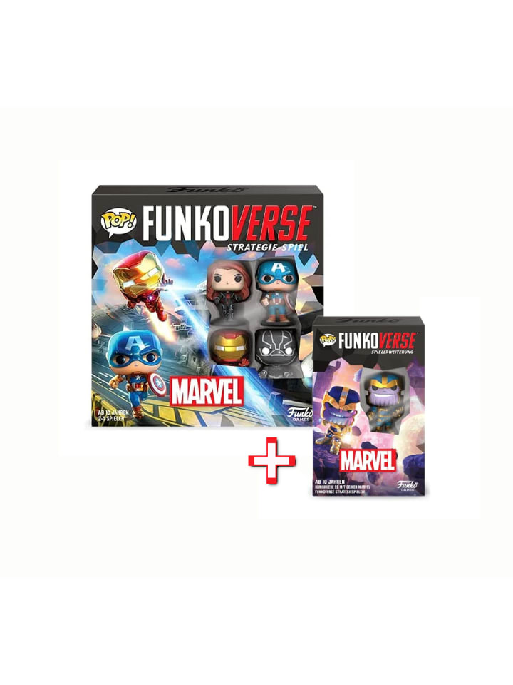 Стратегическая игра - Funkoverse Marvel + дополнение в разноцветном исполнении
Стратегическая игра - Funkoverse Marvel + дополнение в разноцветном исполнении