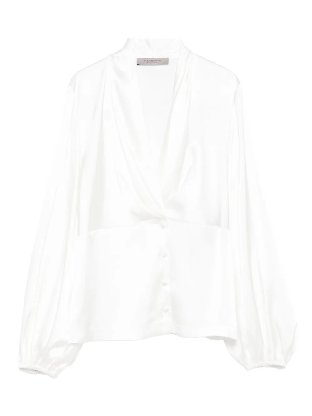 Топ с рукавами-фонариками и застежкой на пуговицы D.Exterior, белый
Топ с рукавами-фонариками и застежкой на пуговицы D.Exterior, белый