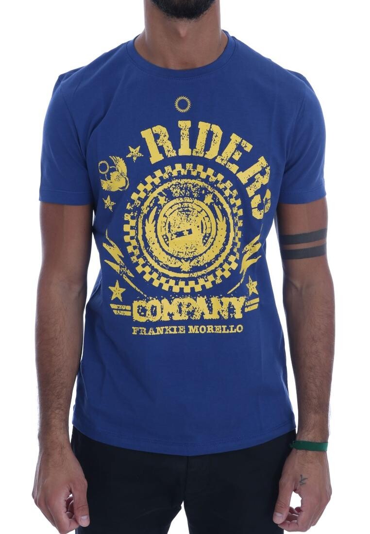 Футболка riders с круглым вырезом Frankie Morello, синий
Футболка riders с круглым вырезом Frankie Morello, синий