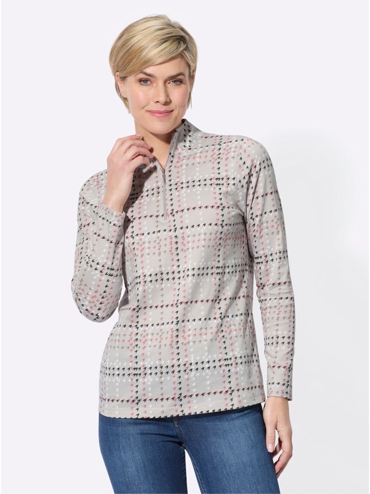 Рубашка с длинными рукавами светло-серого цвета с принтом палисандрового дерева WITT WEIDEN
Рубашка с длинными рукавами светло-серого цвета с принтом палисандрового дерева WITT WEIDEN