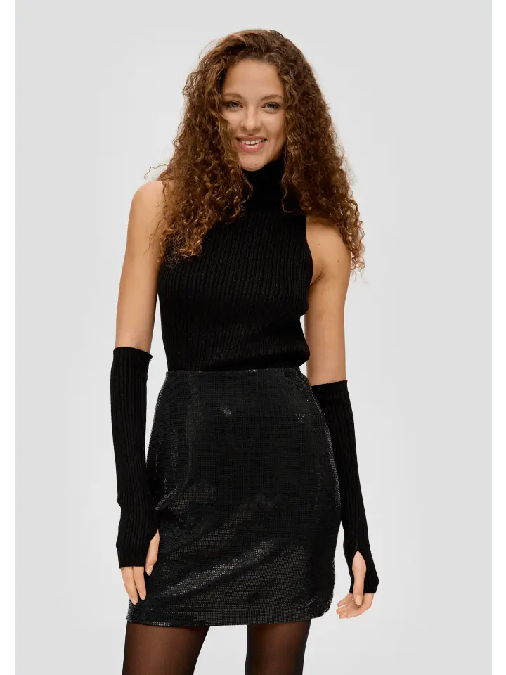 Мини-юбка QS, черный
Мини-юбка QS, черный