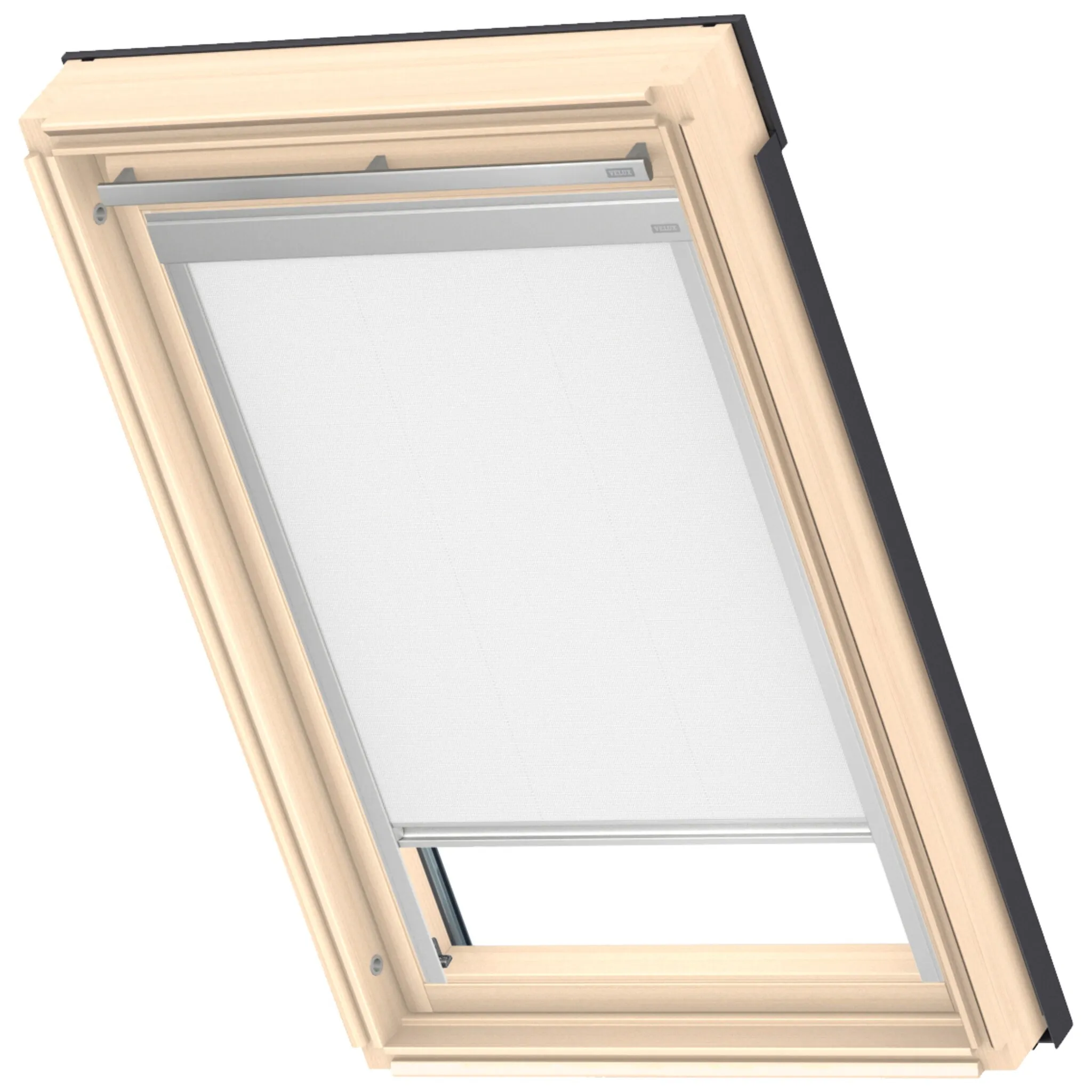 Затемняющие рулонные шторы VELUX «DBL P06 4288», затемнение, затемнение, без сверления, в направляющих, направляющие алюминиевого цвета и ручка, белый
Затемняющие рулонные шторы VELUX «DBL P06 4288», затемнение, затемнение, без сверления, в направляющих, направляющие алюминиевого цвета и ручка, белый