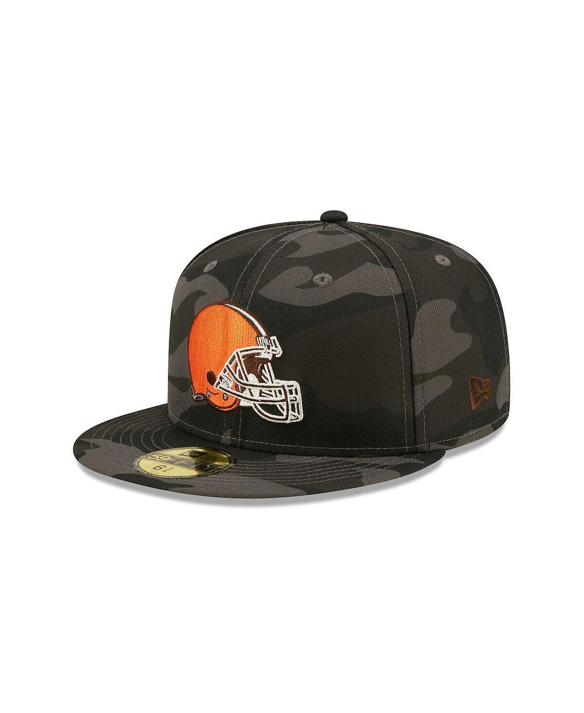 Мужская черная приталенная шляпа Cleveland Browns Camo 59FIFTY New Era
Мужская черная приталенная шляпа Cleveland Browns Camo 59FIFTY New Era