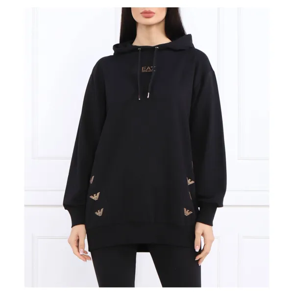 Толстовка оверсайз Ea7, черный
Толстовка оверсайз Ea7, черный