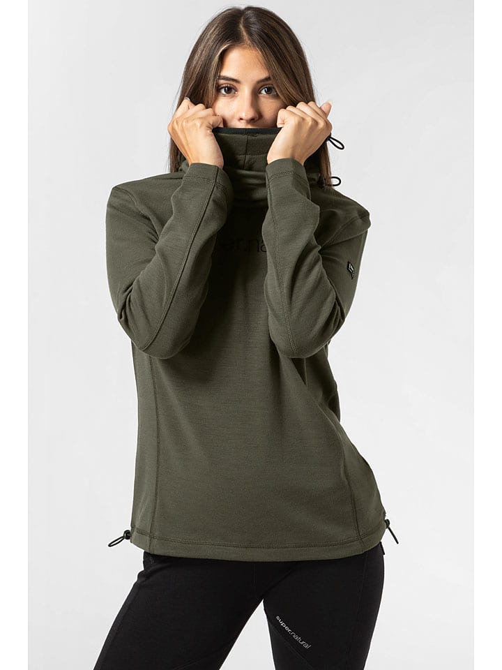 Super.natural Худи "Alpine" цвета хаки
Super.natural Худи "Alpine" цвета хаки