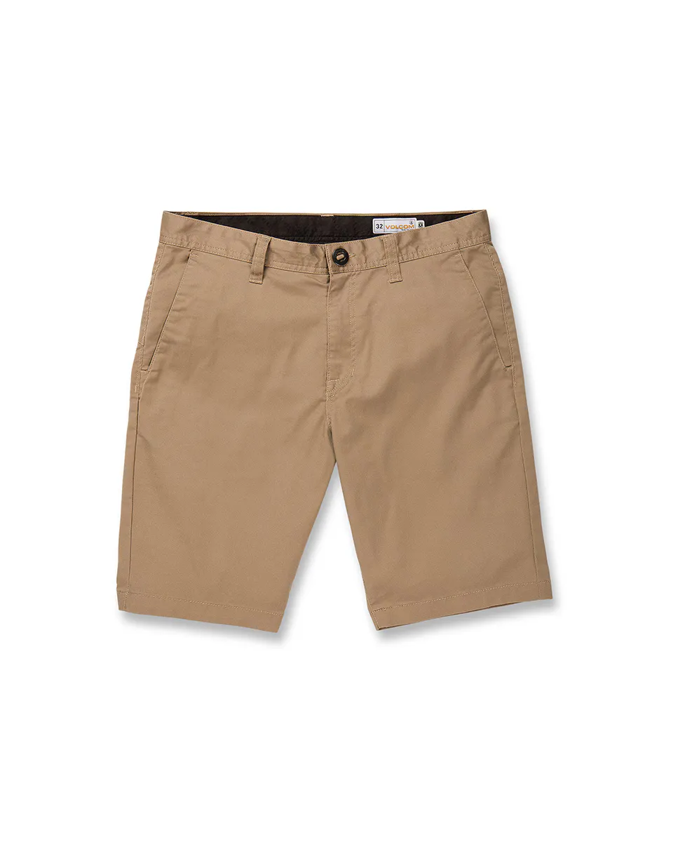 Простые мужские шорты-бермуды в стиле чинос Volcom, цвет Kaki
Простые мужские шорты-бермуды в стиле чинос Volcom, цвет Kaki