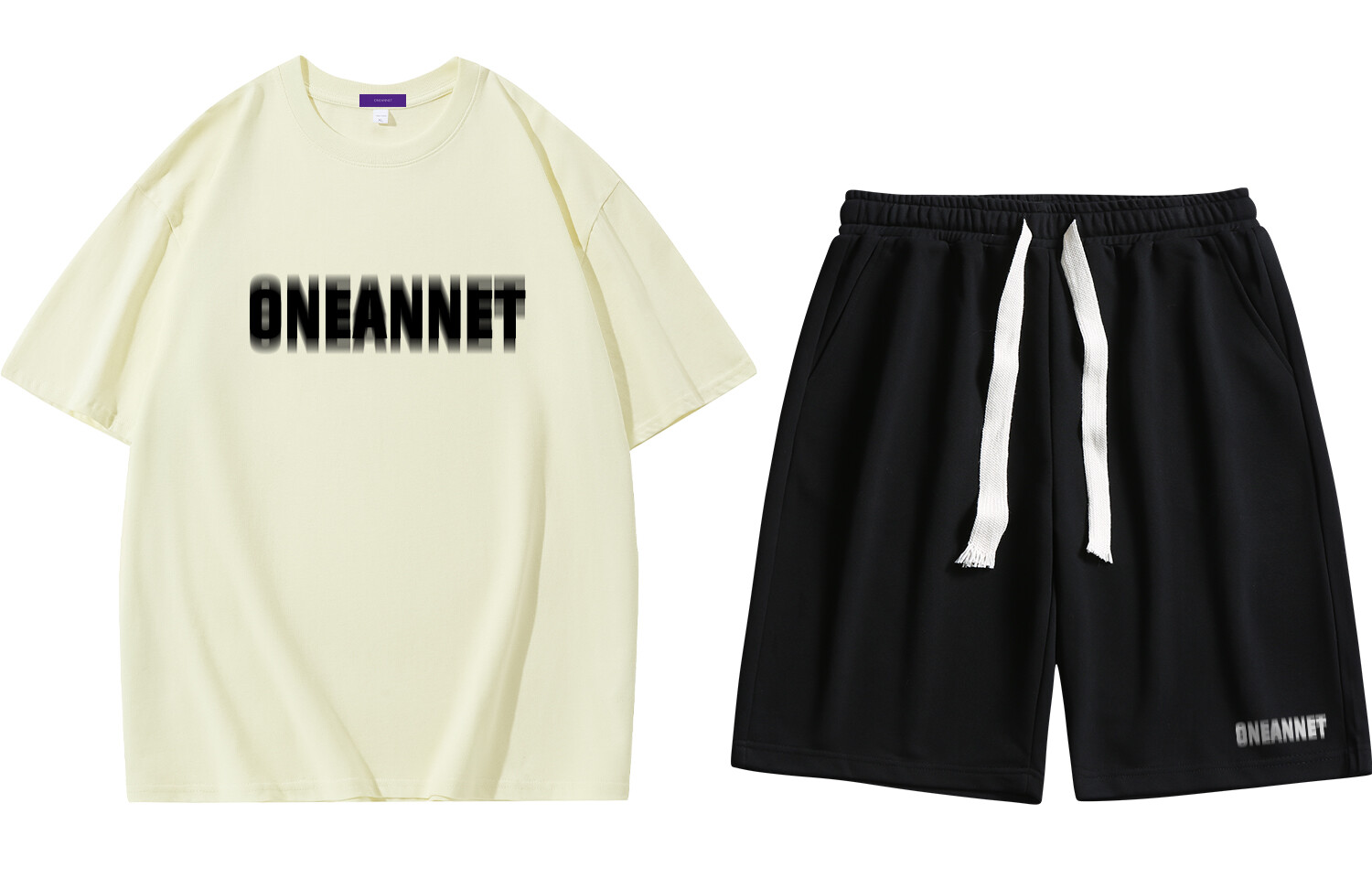 Повседневная спортивная одежда унисекс Oneannet, (Абрикосовая футболка + черные шорты)
Повседневная спортивная одежда унисекс Oneannet, (Абрикосовая футболка + черные шорты)