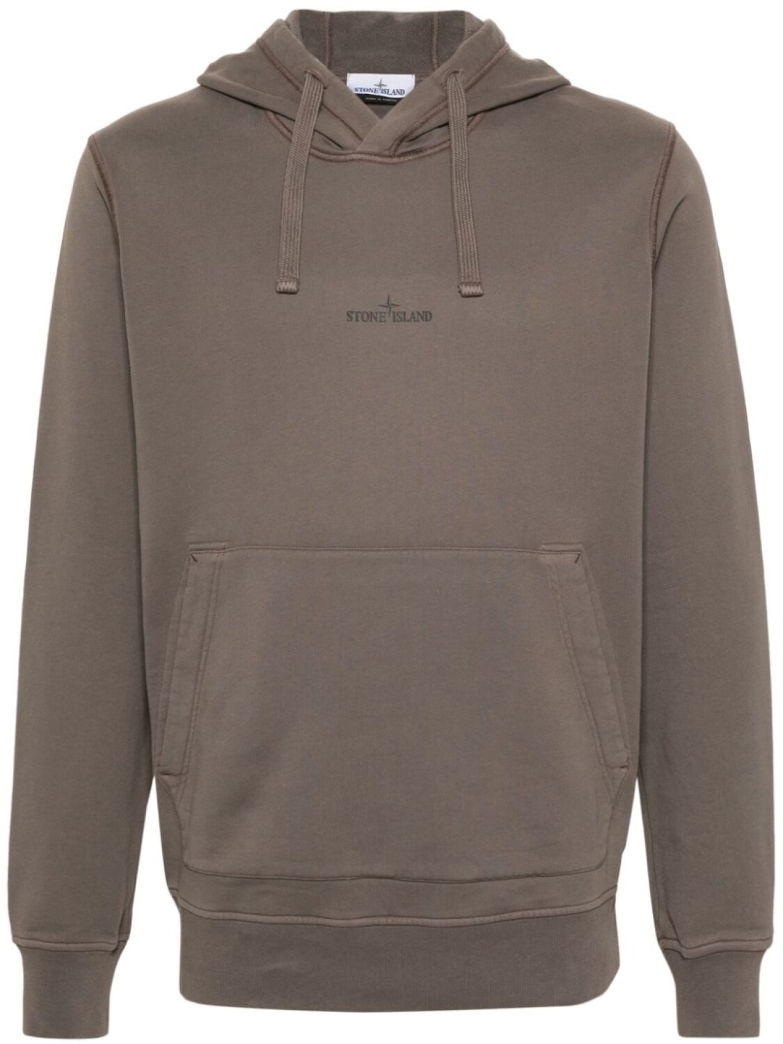 Stone Island хлопковая толстовка с логотипом, нейтральный цвет
Stone Island хлопковая толстовка с логотипом, нейтральный цвет