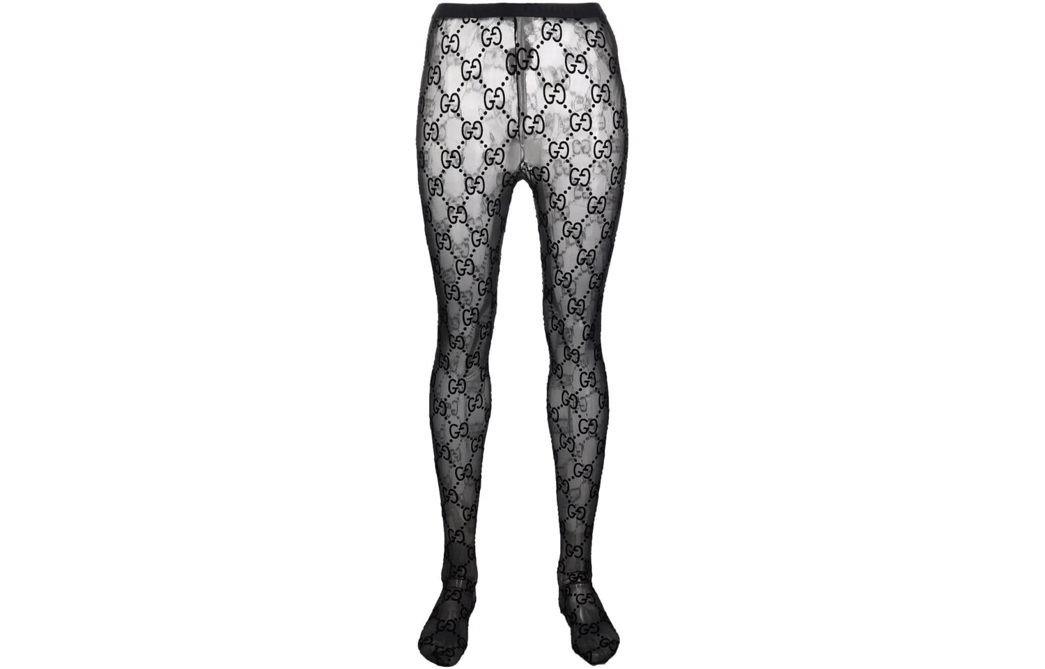 Колготки женские Gucci Gg Patterned, черный 
Колготки женские Gucci Gg Patterned, черный