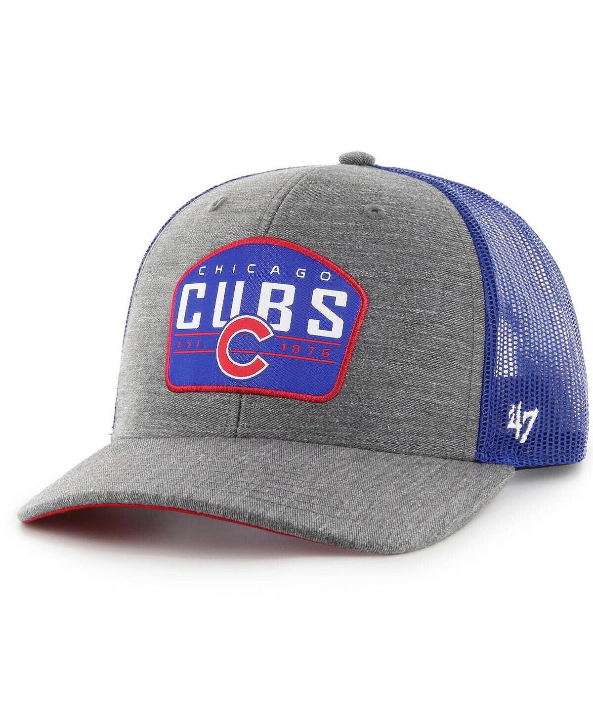 Мужская темно-серая кепка Chicago Cubs Slate Trucker Snapback '47 Brand
Мужская темно-серая кепка Chicago Cubs Slate Trucker Snapback '47 Brand