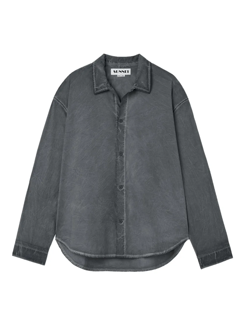 Рубашка с эффектом потертости Sunnei, серый
Рубашка с эффектом потертости Sunnei, серый