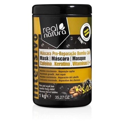 Маска для волос Pro Repair Pump Coffee без соли 1 кг Real Natura
Маска для волос Pro Repair Pump Coffee без соли 1 кг Real Natura