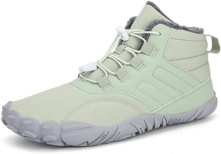 Dinint Босоножки для мужчин и женщин с широким носком, зимние кросс-тренеры, минималистичные, с подошвой с нулевым уклоном, хлопковые ботинки-кроссовки, светло-зеленый
Dinint Босоножки для мужчин и женщин с широким носком, зимние кросс-тренеры, минималистичные, с подошвой с нулевым уклоном, хлопковые ботинки-кроссовки, светло-зеленый