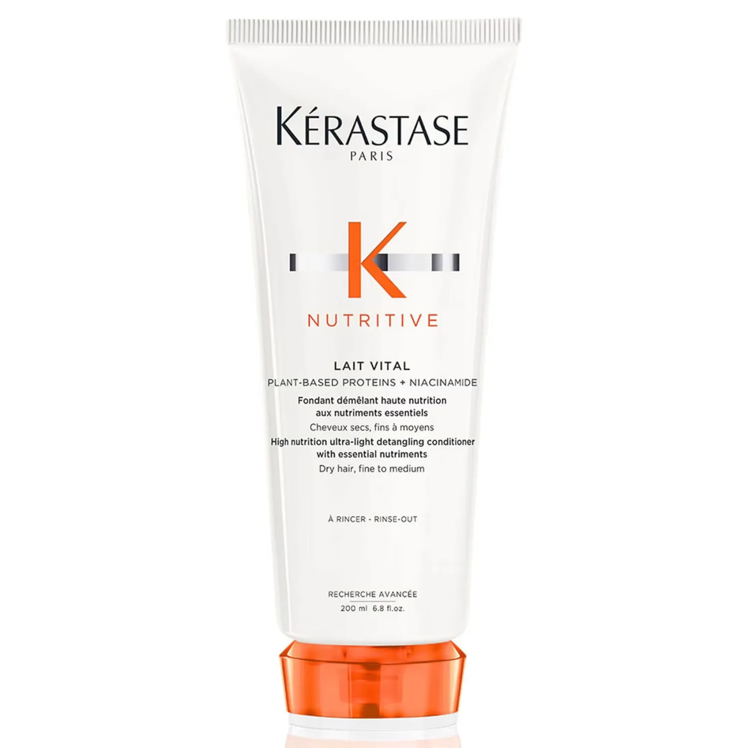 Nutritive Lait Vital Ультралегкий кондиционер с высоким содержанием питательных веществ для сухих, тонких и средних волос 200 мл Kerastase
Nutritive Lait Vital Ультралегкий кондиционер с высоким содержанием питательных веществ для сухих, тонких и средних волос 200 мл Kerastase