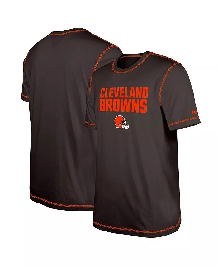 Мужская коричневая футболка с принтом Cleveland Browns Third Down Puff New Era, коричневый
Мужская коричневая футболка с принтом Cleveland Browns Third Down Puff New Era, коричневый