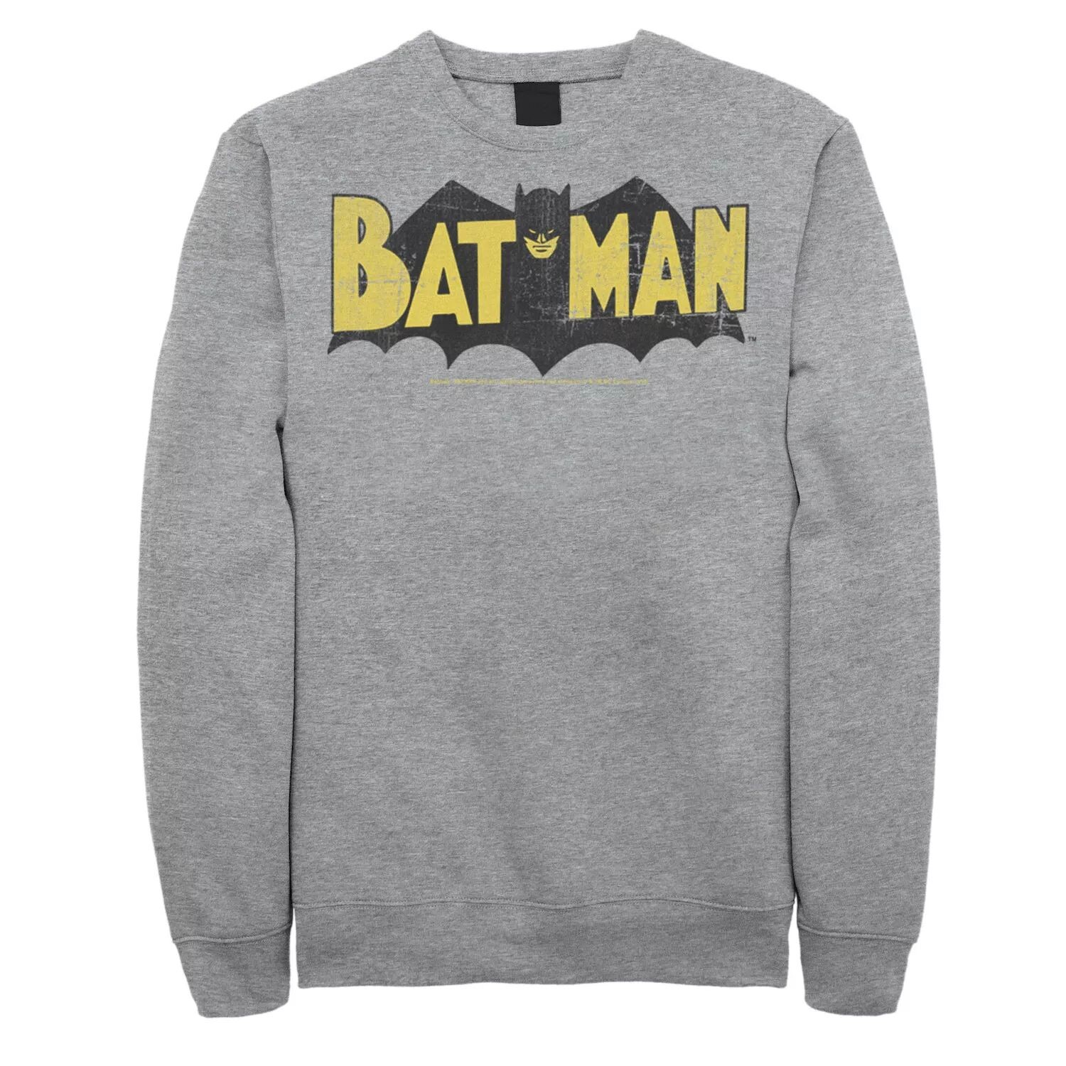 Мужской свитшот с крупным текстовым логотипом Бэтмена DC Comics
Мужской свитшот с крупным текстовым логотипом Бэтмена DC Comics