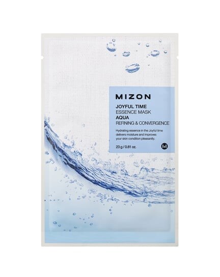 Маска для лица, 23г Mizon, Joyful Time Essence Mask Aqua
Маска для лица, 23г Mizon, Joyful Time Essence Mask Aqua