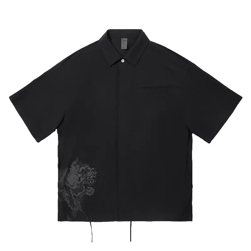 LINING Мужская черная рубашка
LINING Мужская черная рубашка