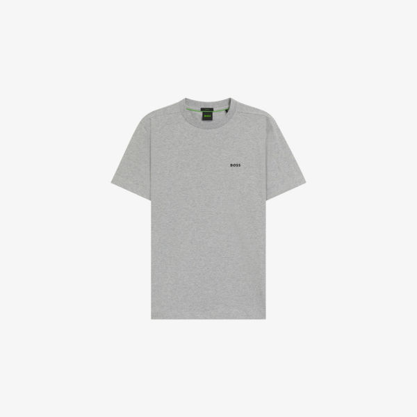 Футболка Boss Regular Fit с вышитым логотипом, серебряный
Футболка Boss Regular Fit с вышитым логотипом, серебряный