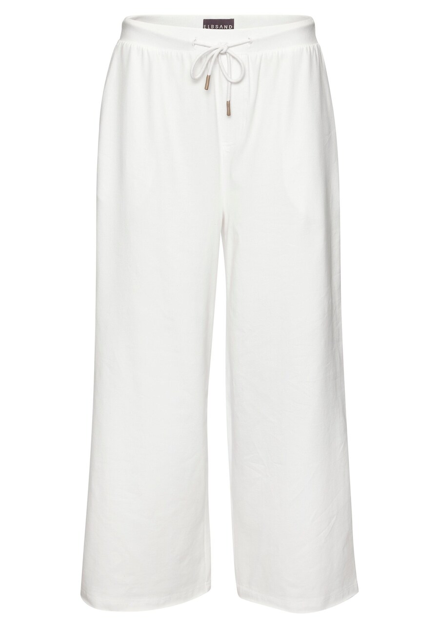 Брюки свободного кроя Elbsand, белый
Брюки свободного кроя Elbsand, белый