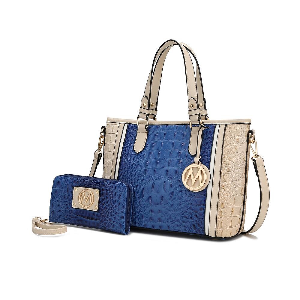 Женская сумка-тоут из веганской кожи Lizza из крокодиловой кожи MKF Collection от Mia K, бежевый
Женская сумка-тоут из веганской кожи Lizza из крокодиловой кожи MKF Collection от Mia K, бежевый