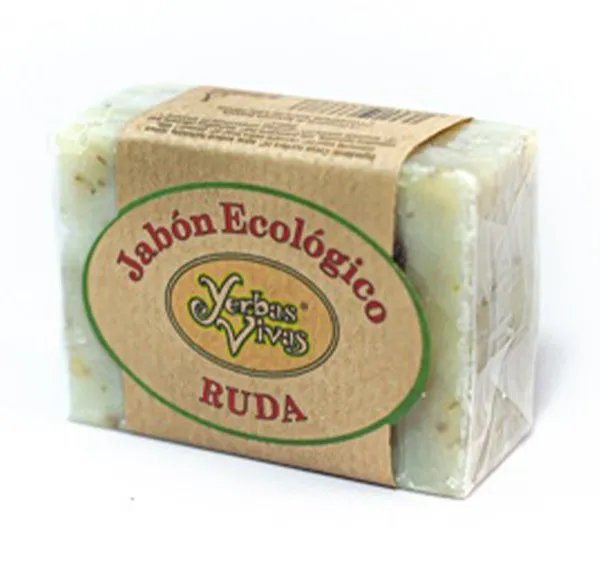 Кусок мыла, который помогает очистить и увлажнить кожу Jabon Natural Ruda Yerbas Vivas, 100 g
Кусок мыла, который помогает очистить и увлажнить кожу Jabon Natural Ruda Yerbas Vivas, 100 g