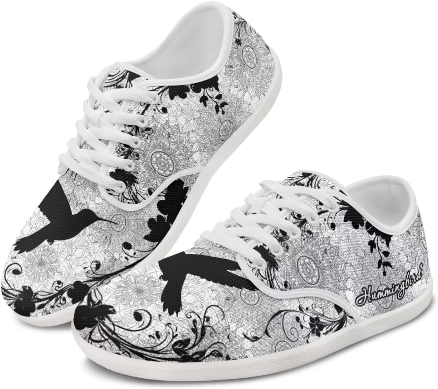 Кроссовки с широким носком для мужчин и женщин, с животным принтом, для ходьбы, с нулевым перепадом и минималистичным дизайном Pointodoor, Hummingbird Boho Mandala
Кроссовки с широким носком для мужчин и женщин, с животным принтом, для ходьбы, с нулевым перепадом и минималистичным дизайном Pointodoor, Hummingbird Boho Mandala