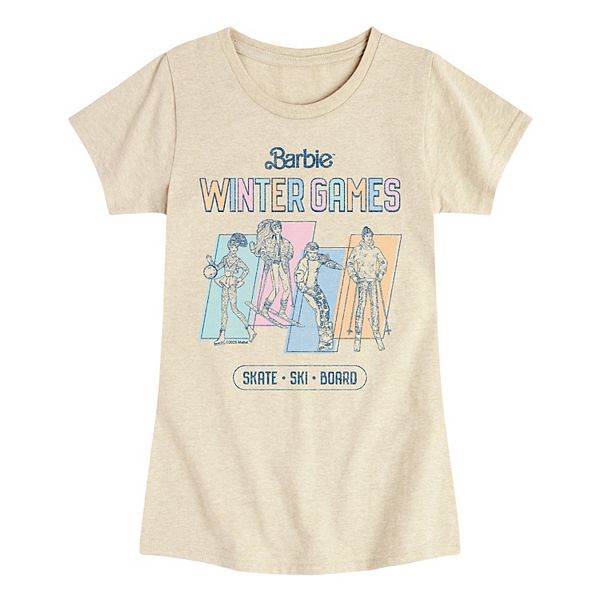 Футболка с принтом для девочек 7-16 лет Barbie, Beige
Футболка с принтом для девочек 7-16 лет Barbie, Beige
