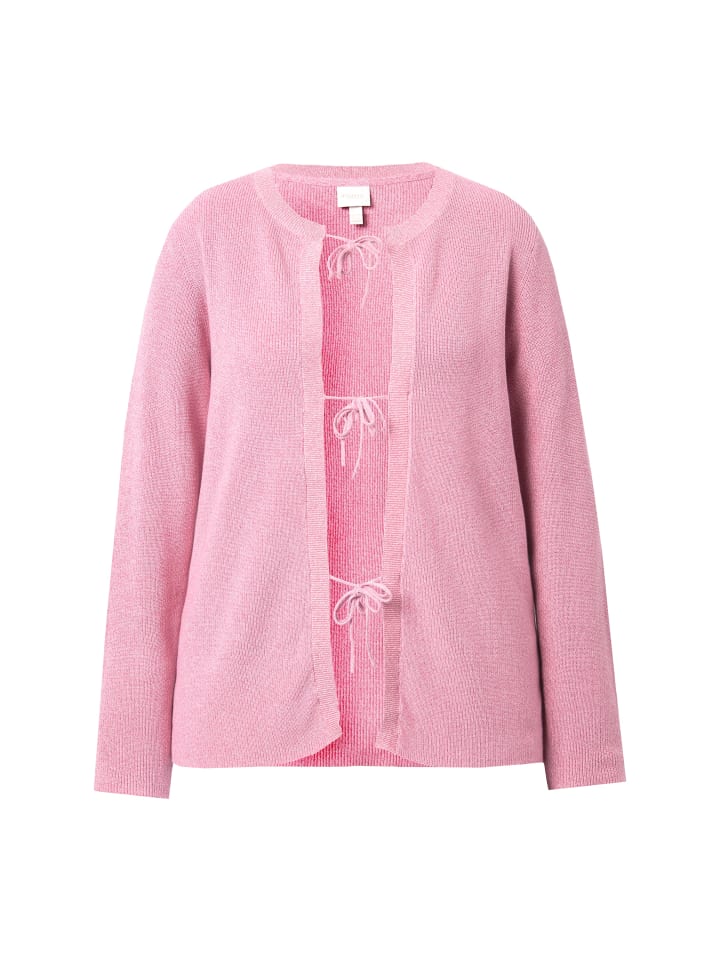 Кардиган светло-розового цвета Ulla Popken
Кардиган светло-розового цвета Ulla Popken