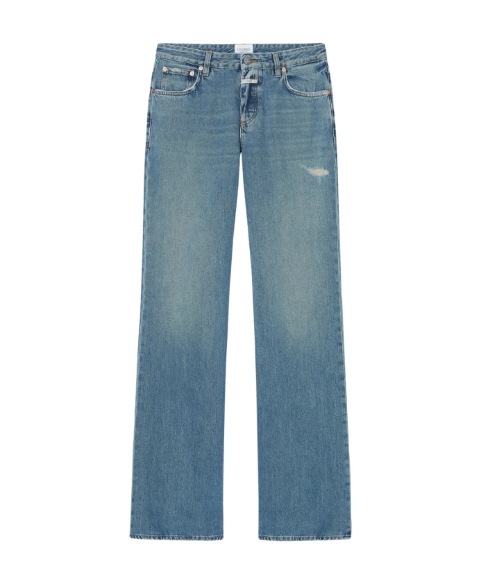Классические прямые джинсы синего цвета Closed, синий
Классические прямые джинсы синего цвета Closed, синий