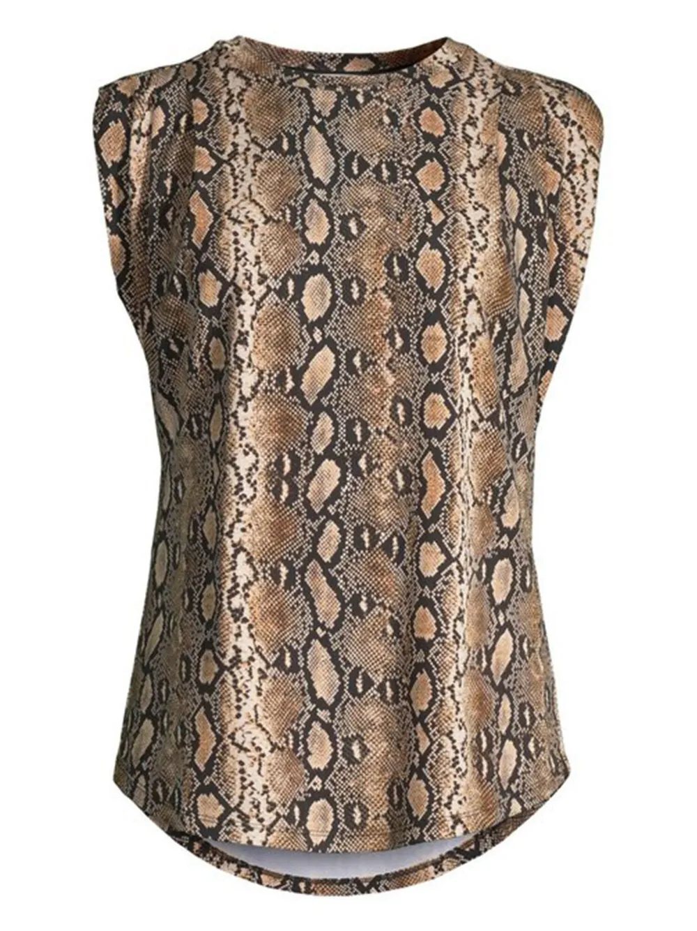 Футболка со змеиным принтом MICHAEL KORS, коричневый
Футболка со змеиным принтом MICHAEL KORS, коричневый