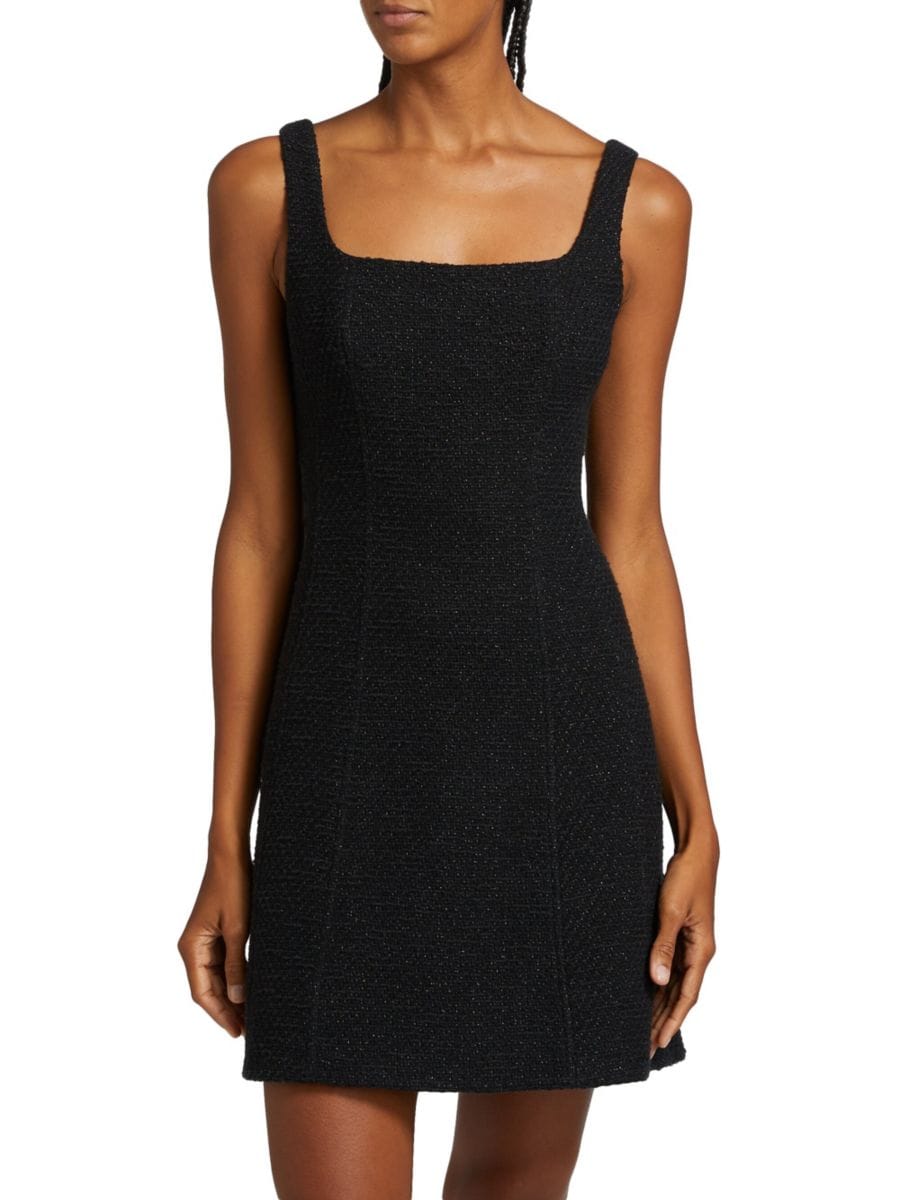 Мини-платье из твида Delphine Veronica Beard, черный
Мини-платье из твида Delphine Veronica Beard, черный