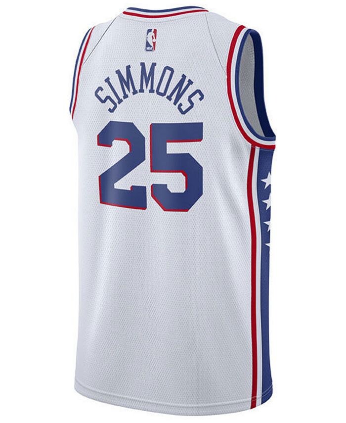 Джерси Бена Симмонса Philadelphia 76ers Association Swingman, Big Boys (8-20) Nike, белый
Джерси Бена Симмонса Philadelphia 76ers Association Swingman, Big Boys (8-20) Nike, белый