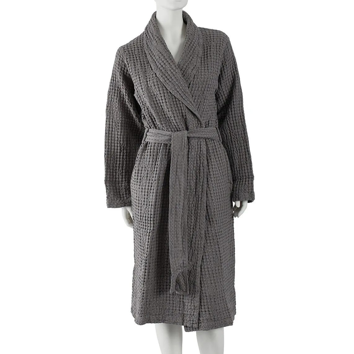 Хлопковый халат Pousada Abyss Habidecor, серый
Хлопковый халат Pousada Abyss Habidecor, серый