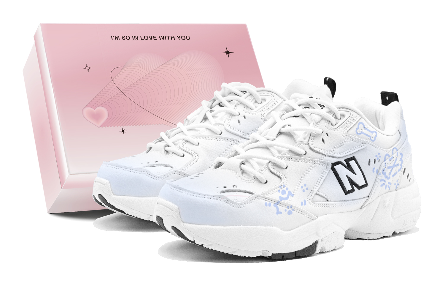 New Balance Кроссовки для тренировок NB 608 V1 Naughty Puppy Cushioning Low top женские white blue
New Balance Кроссовки для тренировок NB 608 V1 Naughty Puppy Cushioning Low top женские white blue