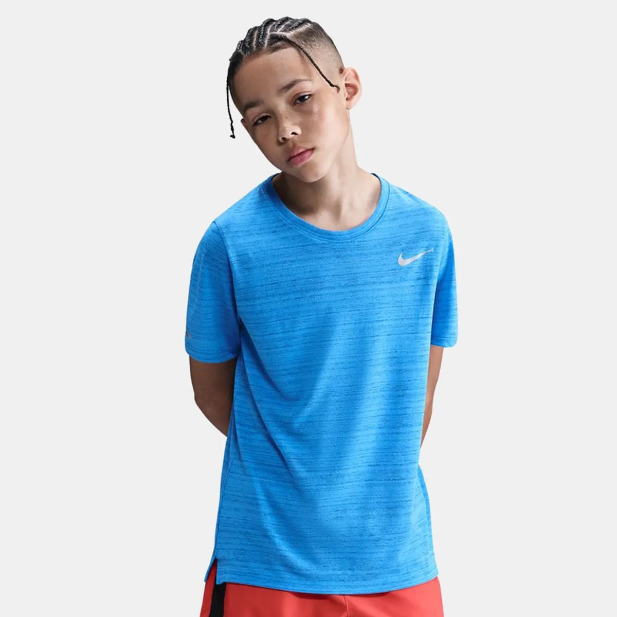 Детская футболка Dri-FIT Miler Nike, синий
Детская футболка Dri-FIT Miler Nike, синий