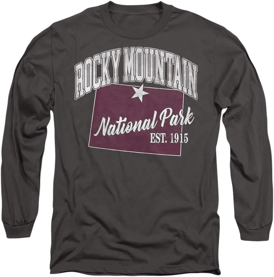 Футболка с длинным рукавом Unisex Adult Rocky Mountain National Park State Line Popfunk
Футболка с длинным рукавом Unisex Adult Rocky Mountain National Park State Line Popfunk