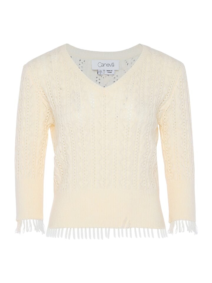 Пуловер caneva, белый
Пуловер caneva, белый