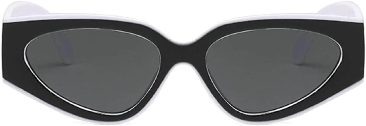 Солнцезащитные очки Melrose Y2k «кошачий глаз» для женщин, роскошные винтажные солнцезащитные очки в стиле ретро, защита от ультрафиолета UV400 601, Black White
Солнцезащитные очки Melrose Y2k «кошачий глаз» для женщин, роскошные винтажные солнцезащитные очки в стиле ретро, защита от ультрафиолета UV400 601, Black White