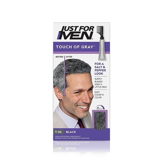 Средство для удаления седины T-55, 40 г Just For Men, Touch of Grey —
Средство для удаления седины T-55, 40 г Just For Men, Touch of Grey —