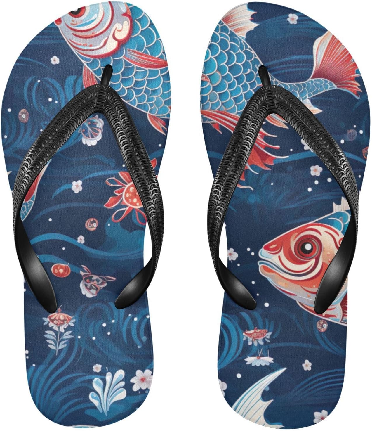 Синие рыбки Шлепанцы для пляжа Летние повседневные сандалии для женщин и мужчин, обувь для душа, размер XS Kfbe
Синие рыбки Шлепанцы для пляжа Летние повседневные сандалии для женщин и мужчин, обувь для душа, размер XS Kfbe