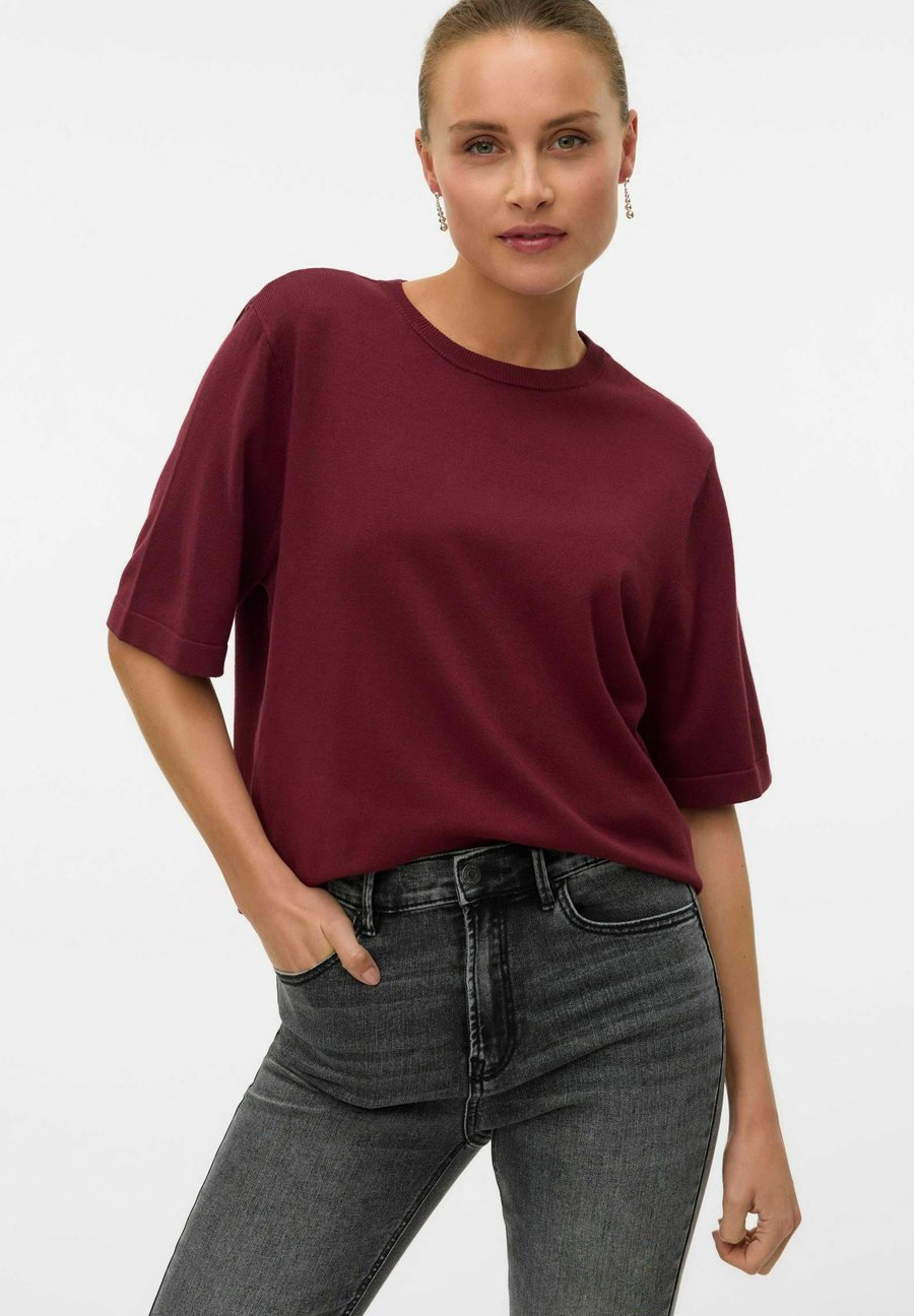 Футболка Vero Moda Basic T-shirt, Tawny Port/Dark Red, Красный, Футболка Vero Moda Basic T-shirt, Tawny Port/Dark Red
Футболка Vero Moda Basic T-shirt, Tawny Port/Dark Red, Красный, Футболка Vero Moda Basic T-shirt, Tawny Port/Dark Red