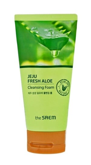 Очищающая пенка для лица с алоэ 150 г The SAEM Jeju Fresh
Очищающая пенка для лица с алоэ 150 г The SAEM Jeju Fresh