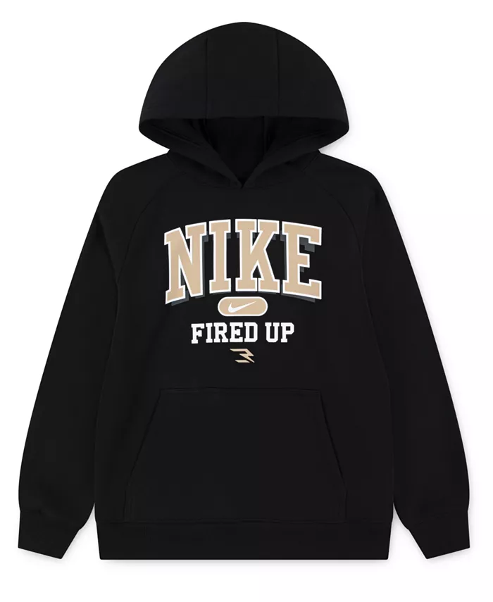 Толстовка с капюшоном из флиса с длинными рукавами для больших мальчиков Nike 3Brand By Russell Wilson
Толстовка с капюшоном из флиса с длинными рукавами для больших мальчиков Nike 3Brand By Russell Wilson